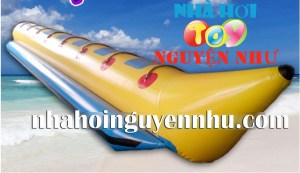 Đồ chơi bơm hơi - Thuyền chuối bơm hơi dưới nước 003a